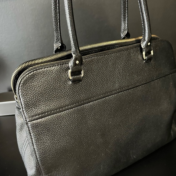 Kate Spade black leather purse - Picture 3 of 7